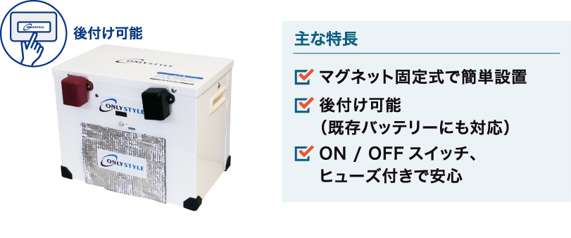 外付けモデル