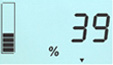 容量残（％）