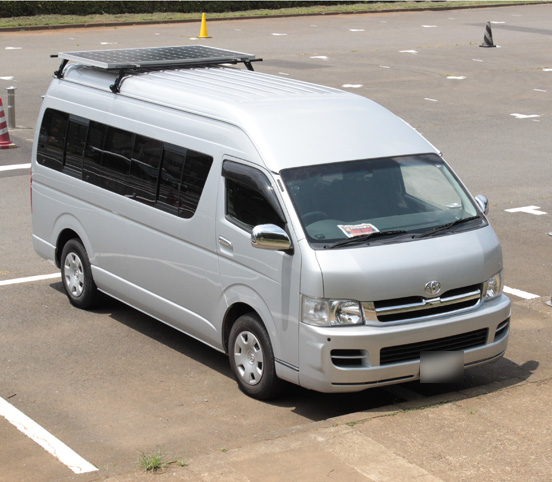 車載用ソーラーパネルキット